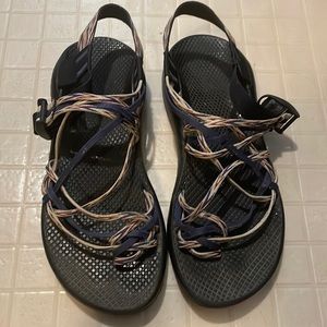multi color chacos